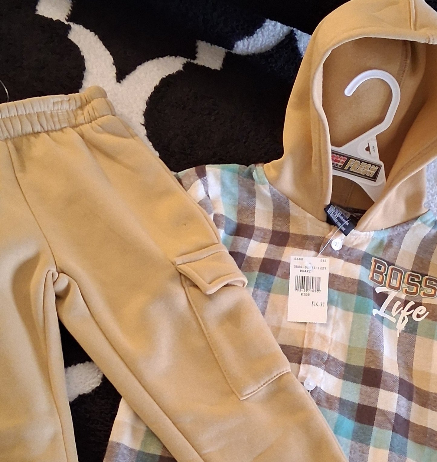 Tan Jogging Suit
