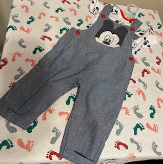 Mickey Mouse overalls