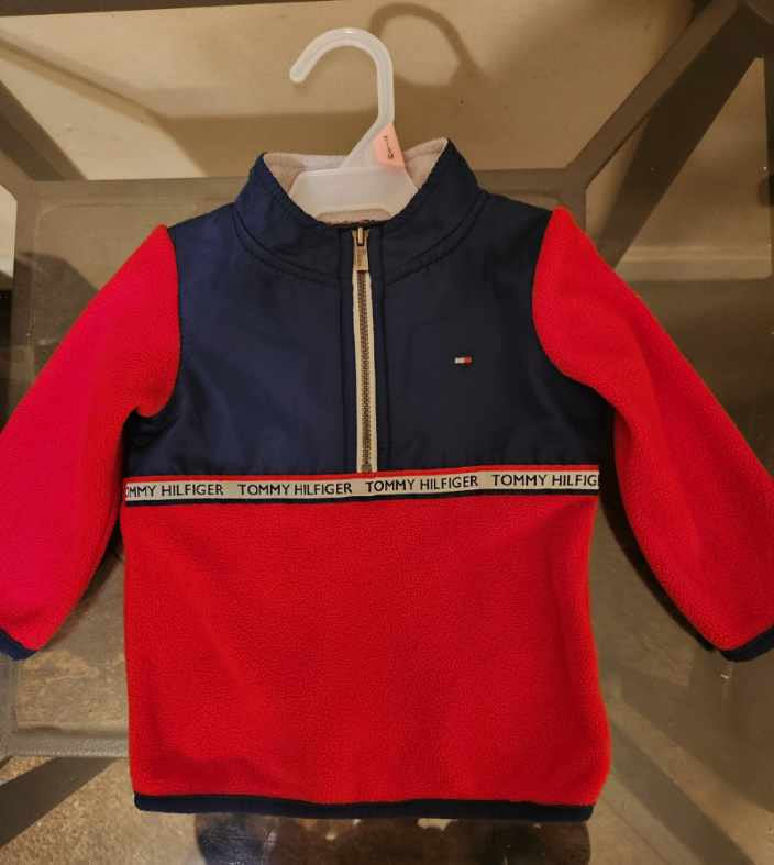 Red & Navy blue Tommy Hilfiger pullover