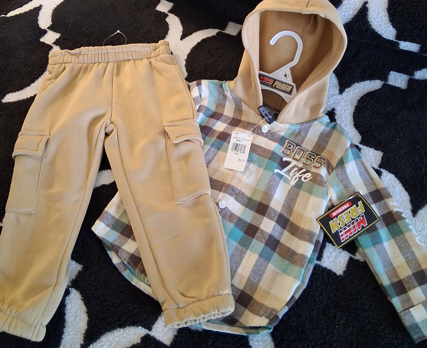 Tan Jogging Suit