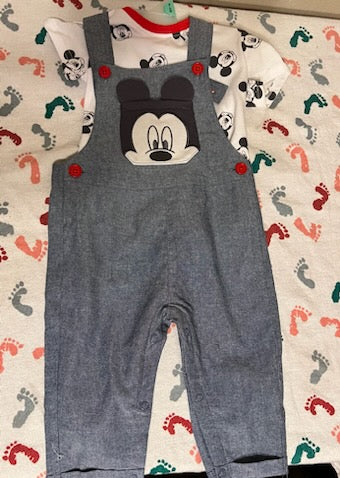 Mickey Mouse overalls