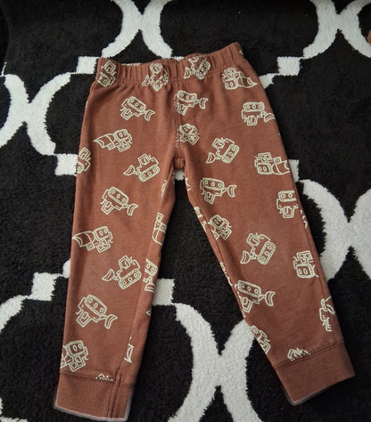 boys brown jogging suit