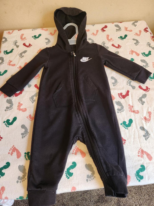 Black long sleeve Nike onesie