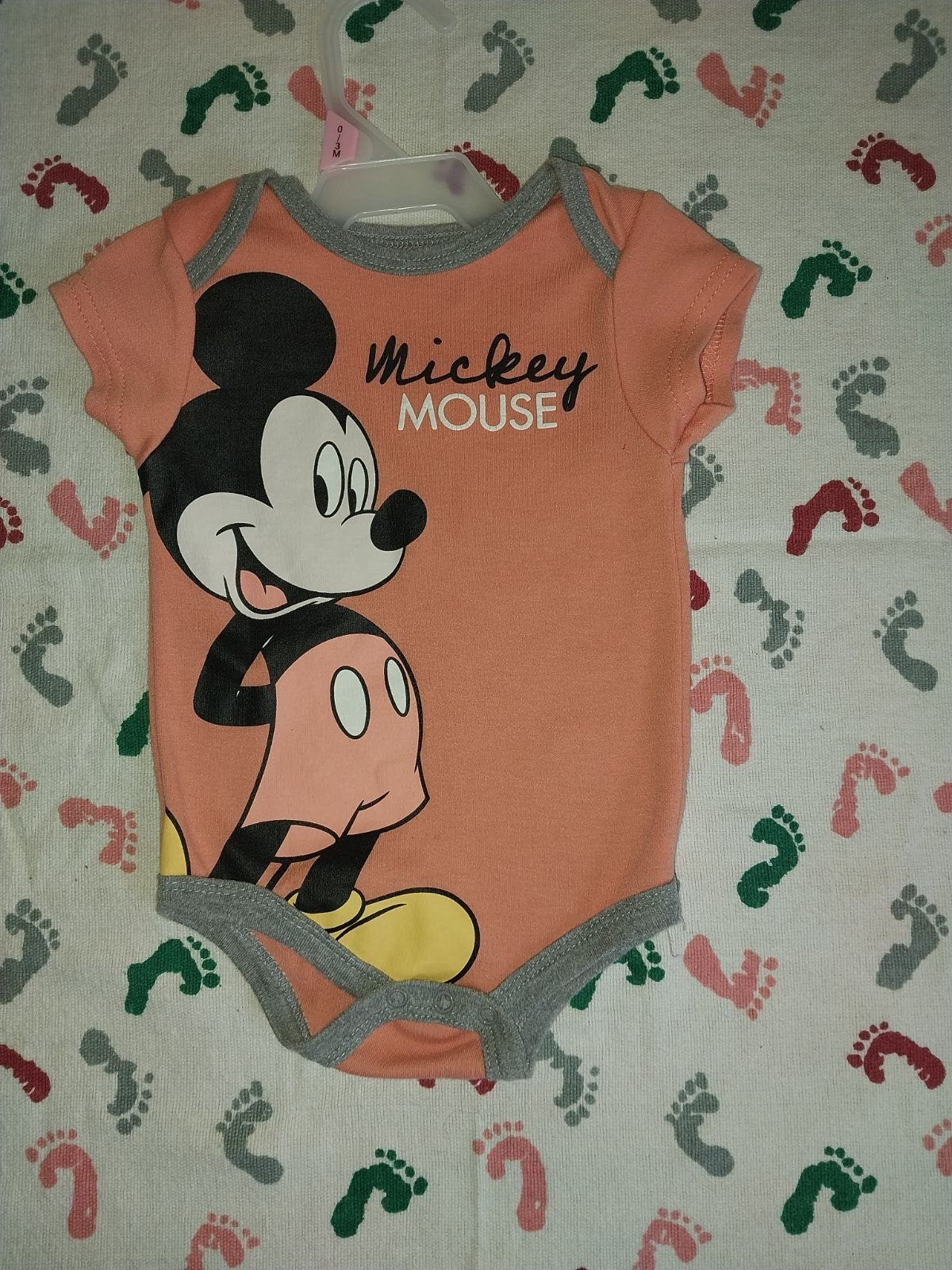 Mickey Mouse onesie
